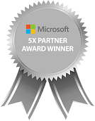 5 time Microsoft partner award winner